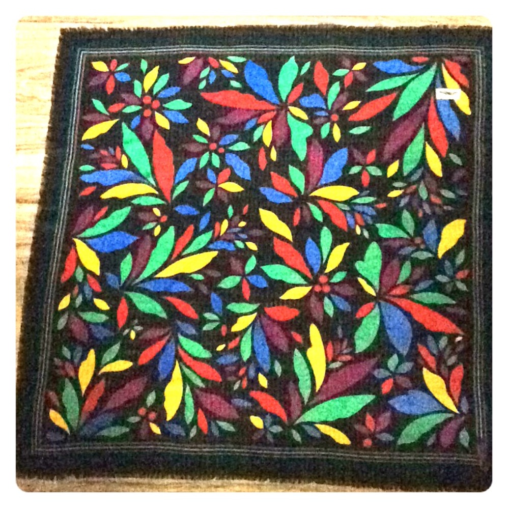 Yves Saint Laurent wool scarf